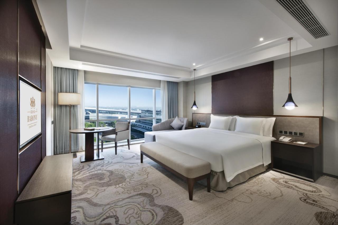Grand Barony Qingdao Airport Hotel Eksteriør bilde