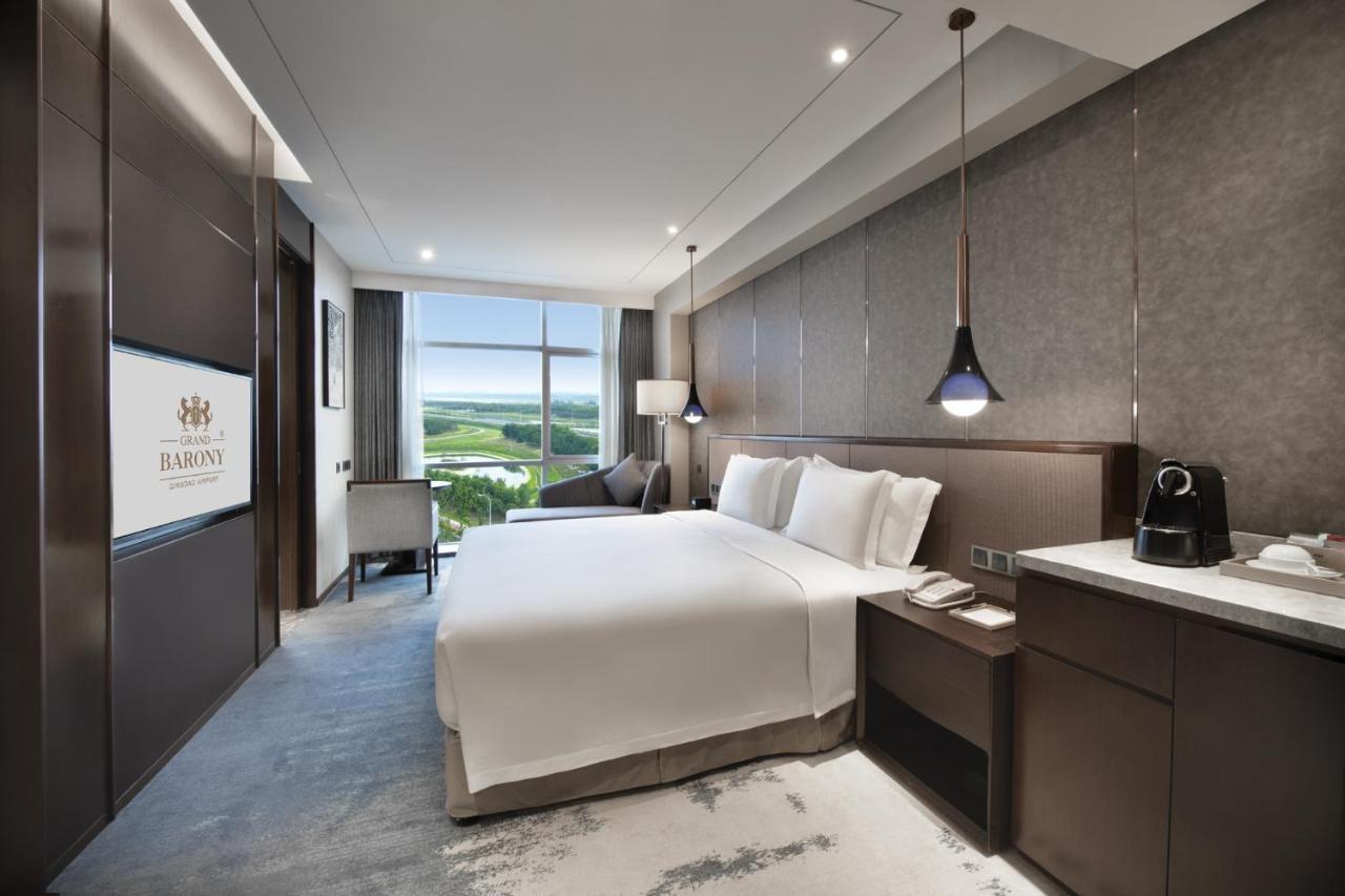 Grand Barony Qingdao Airport Hotel Eksteriør bilde