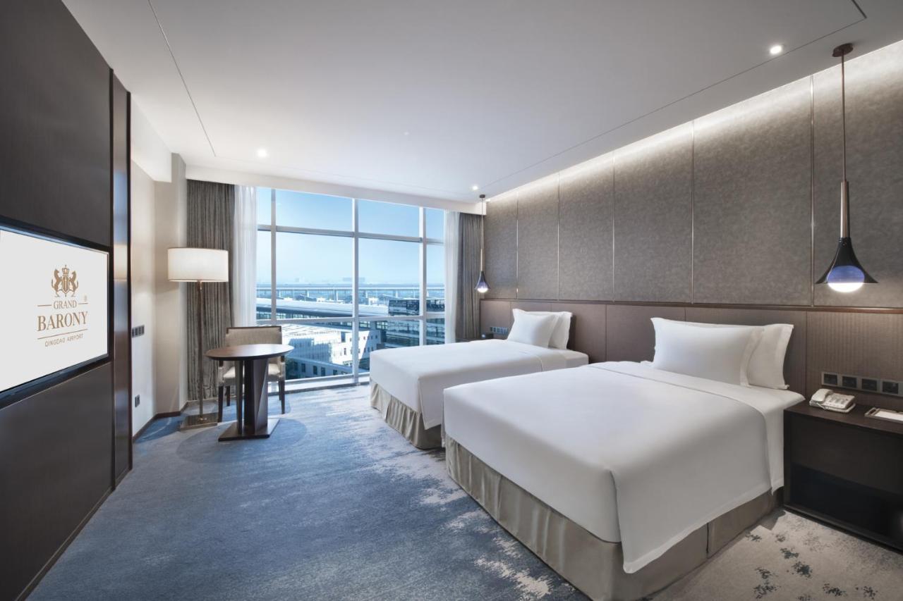 Grand Barony Qingdao Airport Hotel Eksteriør bilde