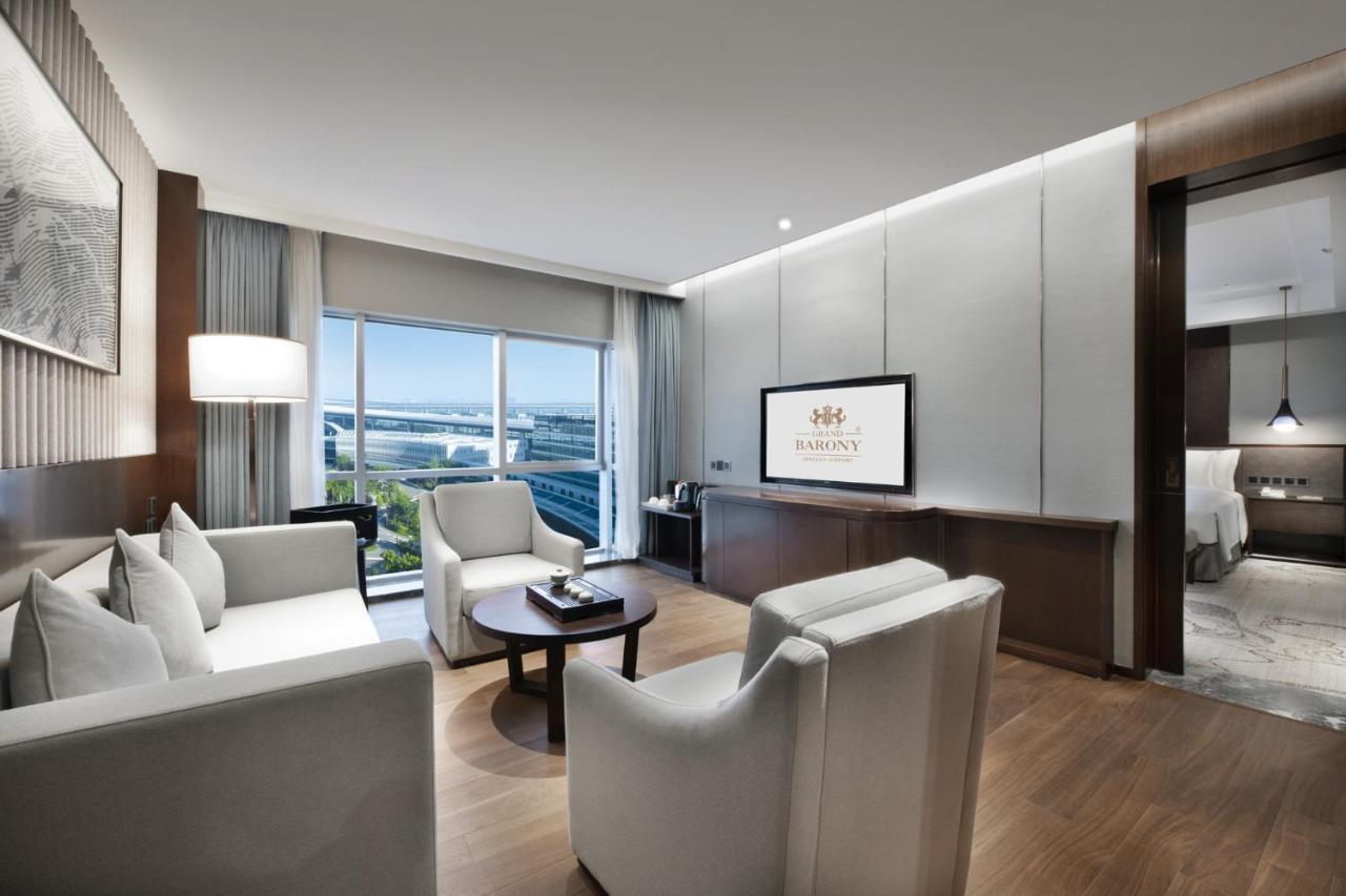 Grand Barony Qingdao Airport Hotel Eksteriør bilde